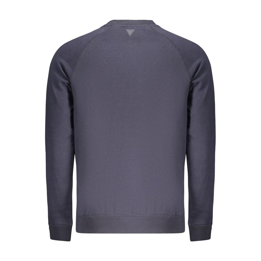 Guess Jeans Blaues Baumwoll-Sweatshirt für Herren