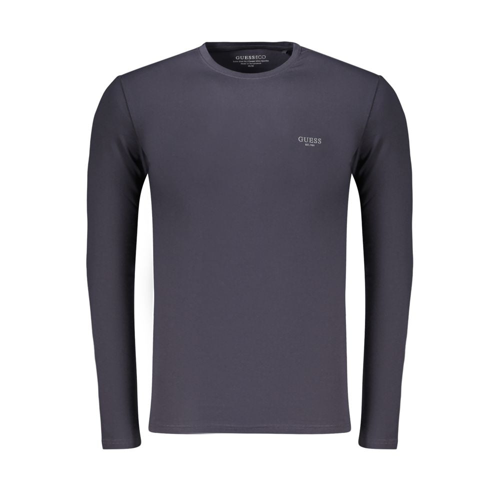 Guess Men's Blue Cotton T-Shirt