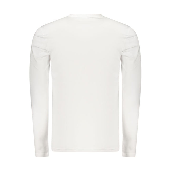 Guess Jeans Weißes Herren-T-Shirt aus Baumwolle