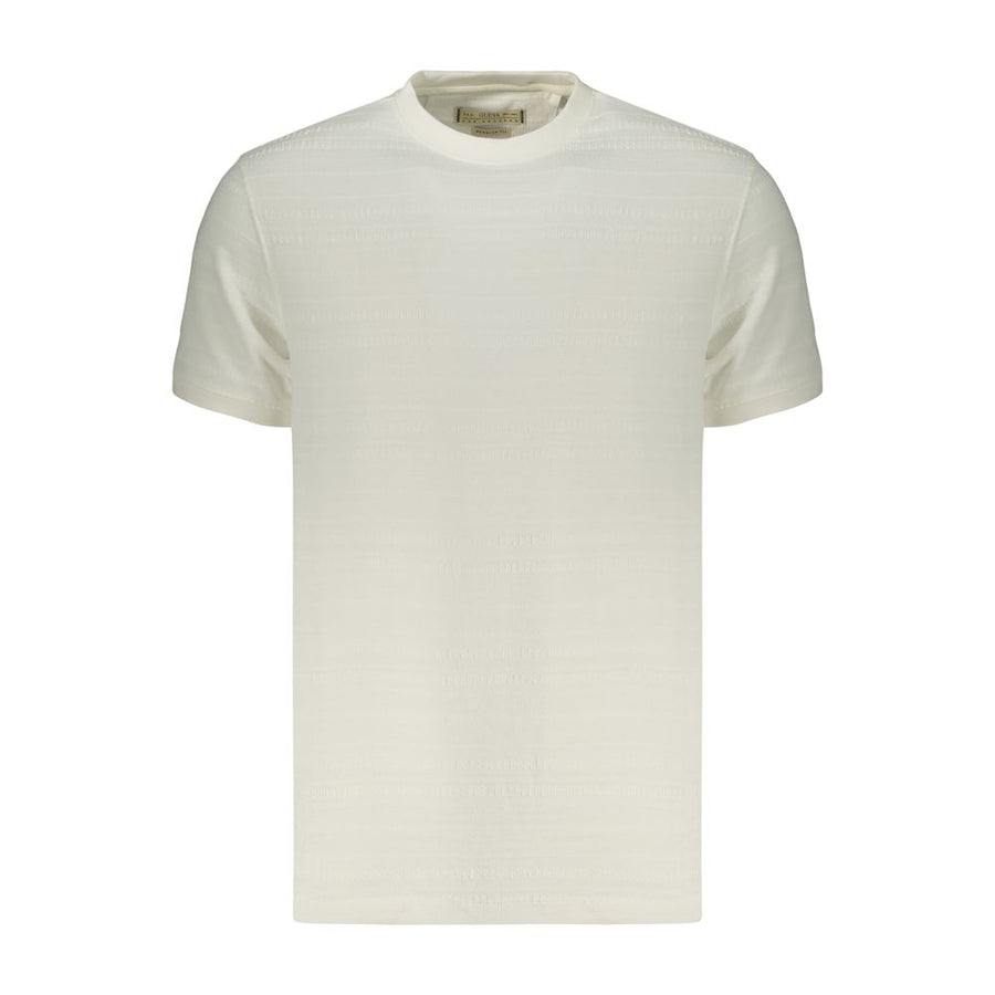 Guess Jeans Bianco Baumwoll-T-Shirt für Herren