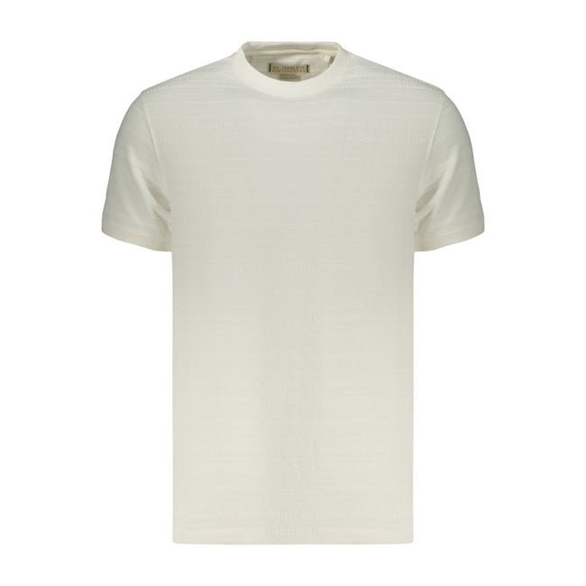Guess Jeans Bianco Baumwoll-T-Shirt für Herren