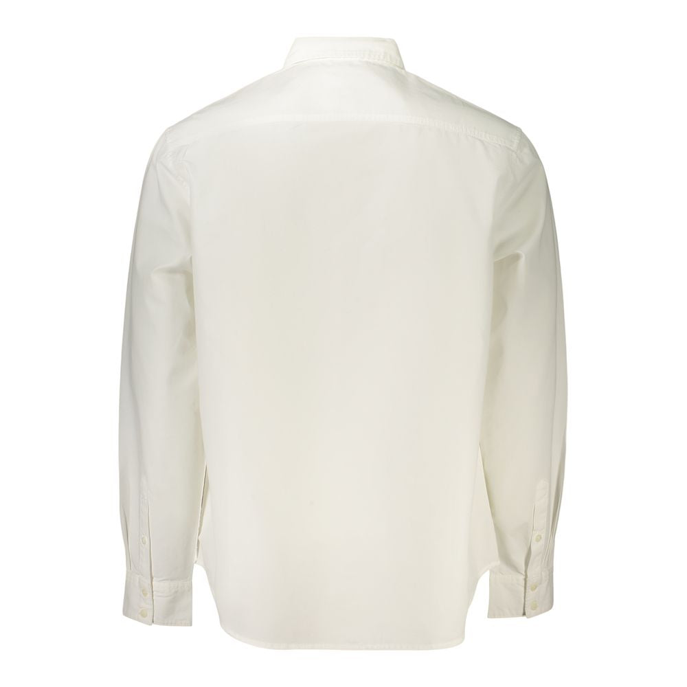 Guess Jeans White Men's Cotton Shirt