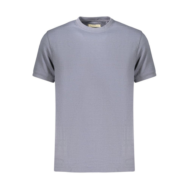 Guess Jeans Blaues Baumwoll-T-Shirt für Herren