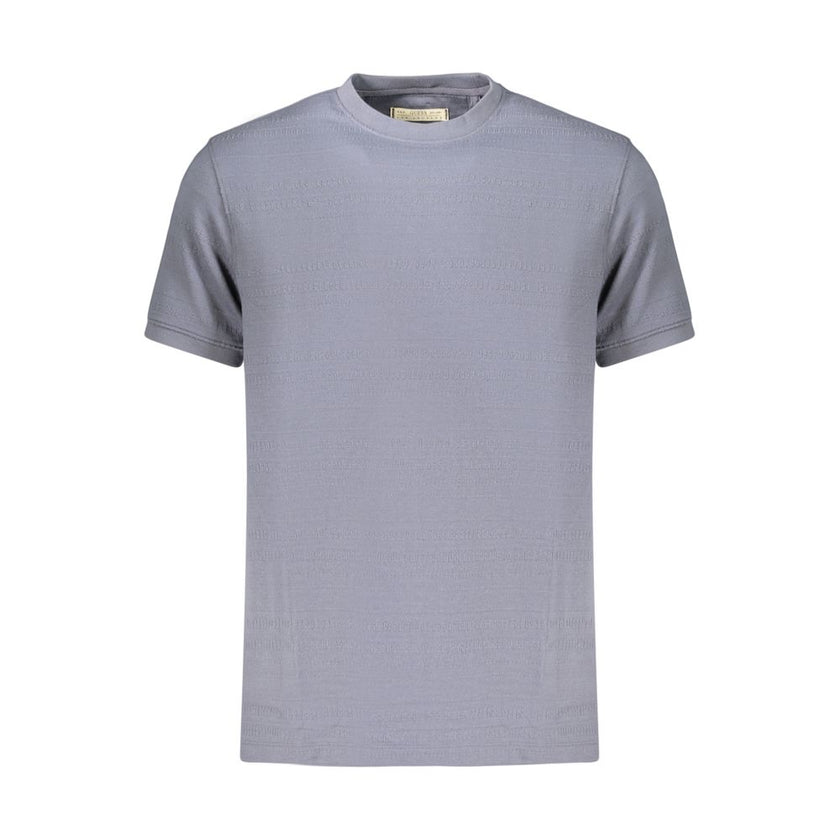 Guess Jeans Blaues Baumwoll-T-Shirt für Herren