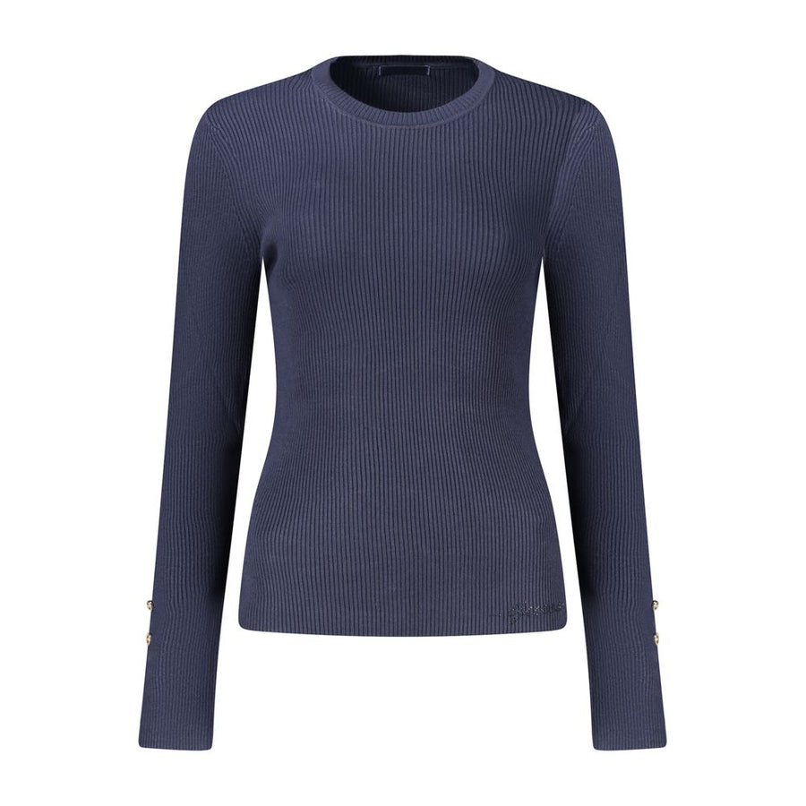Guess Jeans Cotton Sweater in Blue