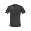 Hugo Boss Schwarzes Baumwoll-T-Shirt für Herren