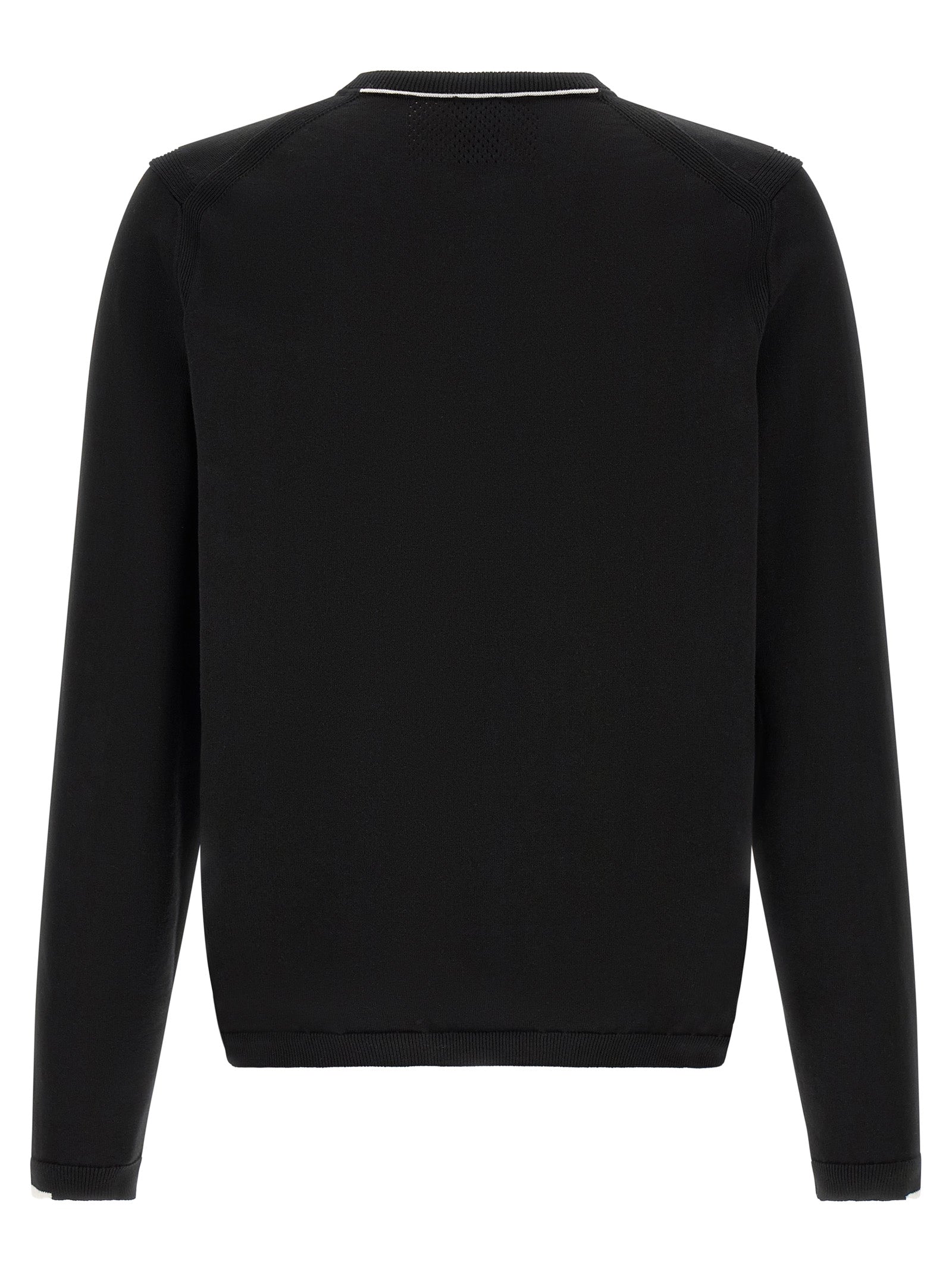 Hugo Boss Schwarzer Baumwollcardigan