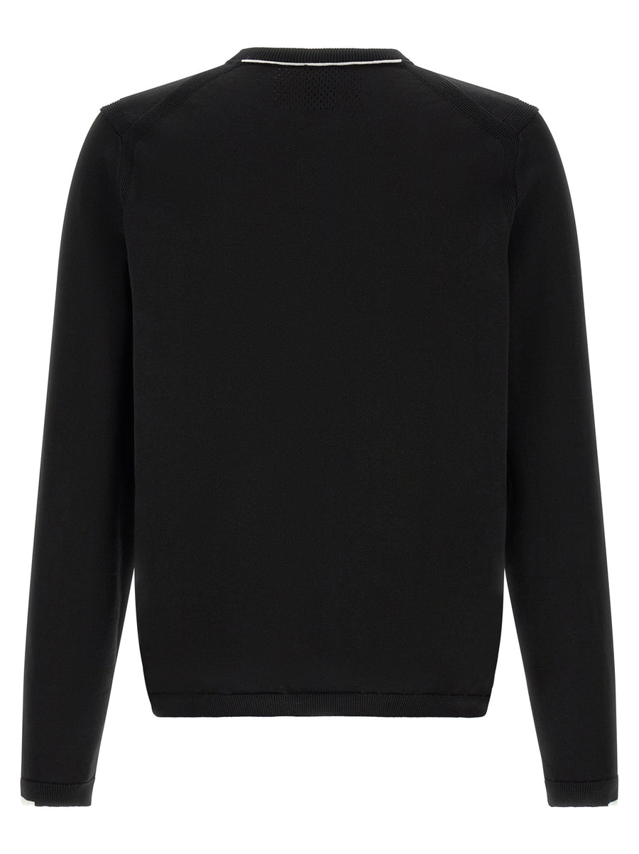 Hugo Boss Black Cotton Cardigan