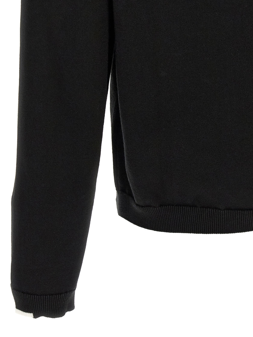 Hugo Boss Schwarzer Baumwollcardigan