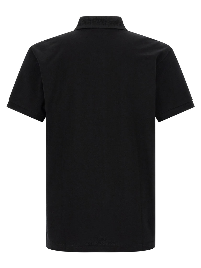 Hugo Boss Schwarzes Baumwoll-Poloshirt