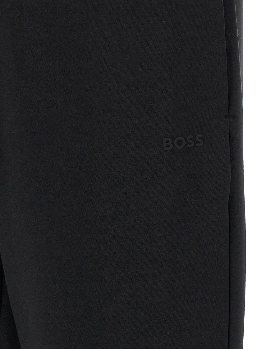 Hugo Boss Schwarze Baumwoll-Jogginghose (Trainingshose)
