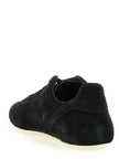 Rick Owens Bicolor Calfskin Low Top Sneakers
