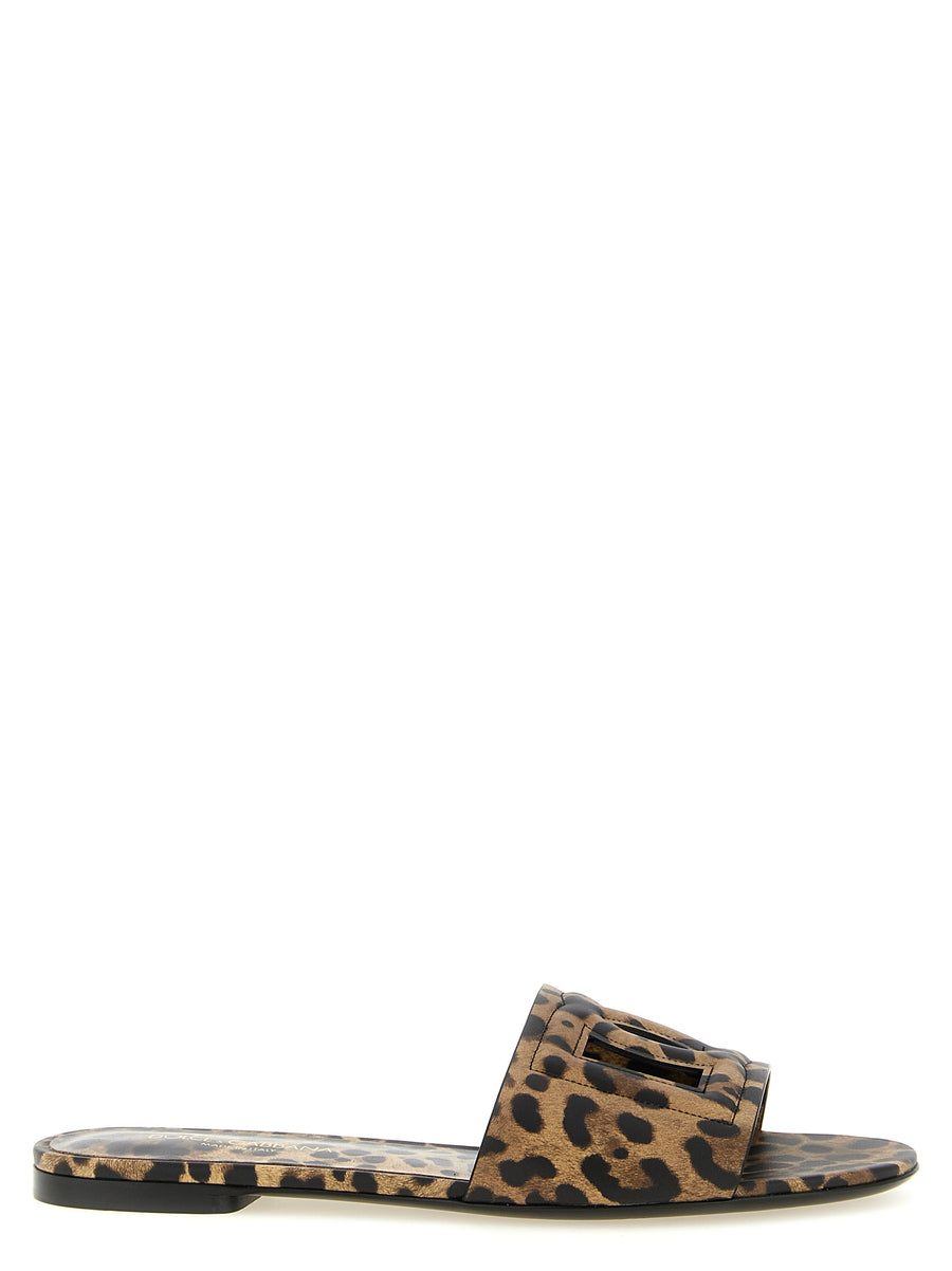 Dolce & Gabbana Brown Calf Leather Loafers