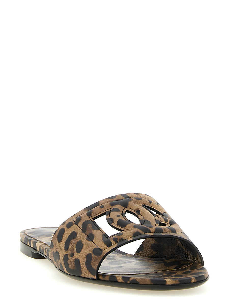 Dolce & Gabbana Brown Calf Leather Loafers