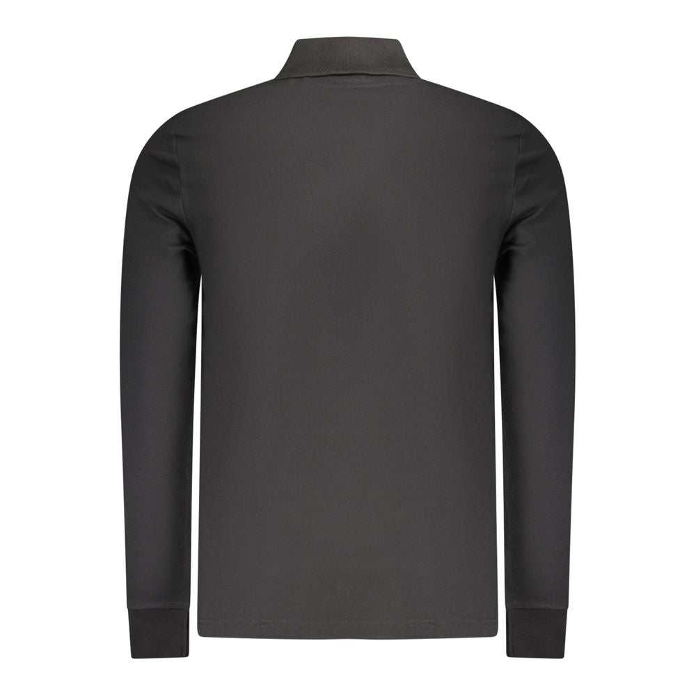 Hugo Boss schwarzes Herren-Poloshirt aus Baumwolle mit Slim-Fit und BOSS Logo