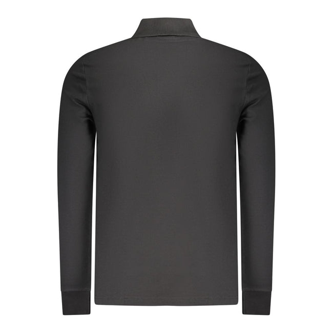 Hugo Boss Schwarzes Herren-Poloshirt aus Baumwolle