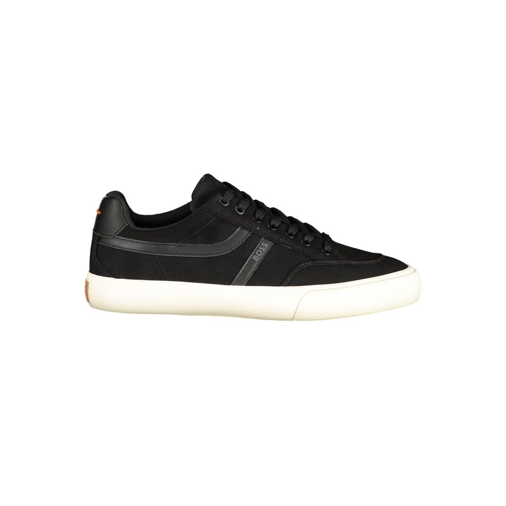 Hugo Boss Black Polyester Trainers