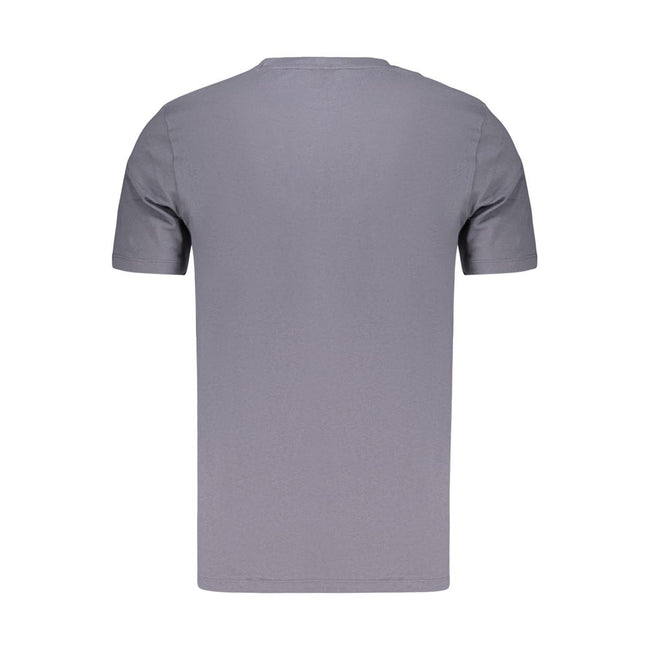Hugo Boss Blaues Baumwoll-T-Shirt für Herren