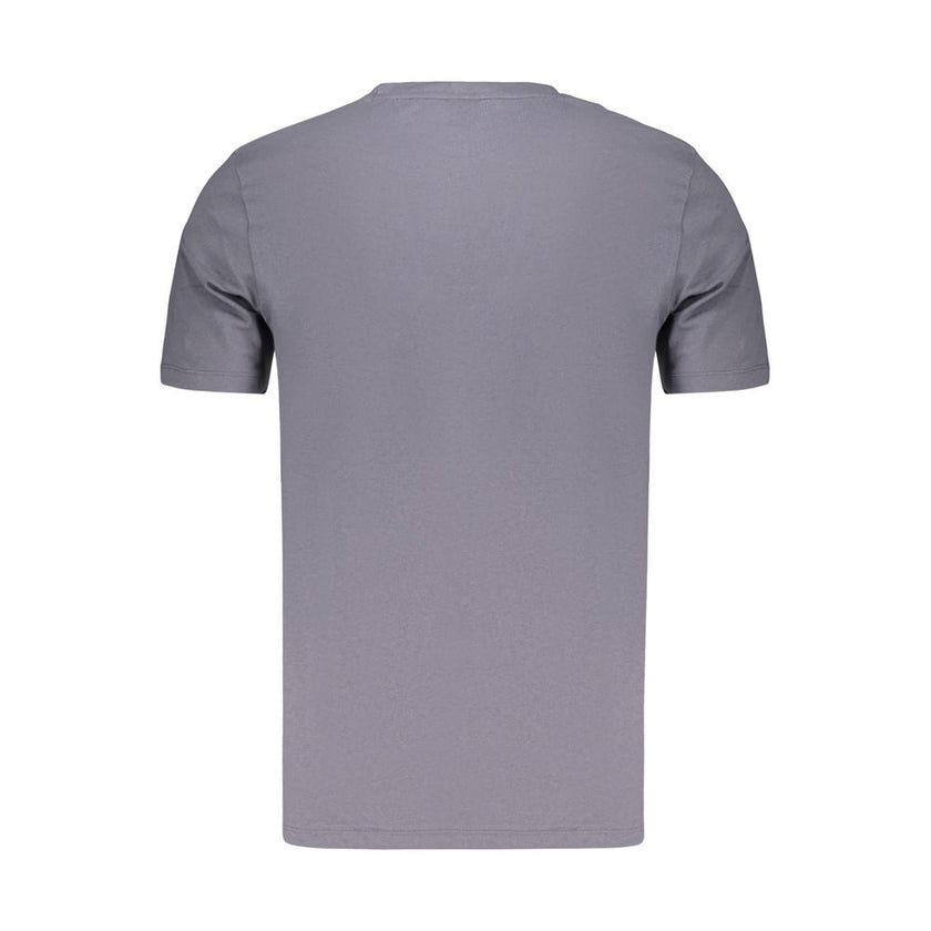 Hugo Boss Blaues Baumwoll-T-Shirt für Herren