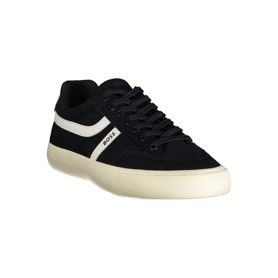 Hugo Boss Men's Blue Polyurethane Sneakers