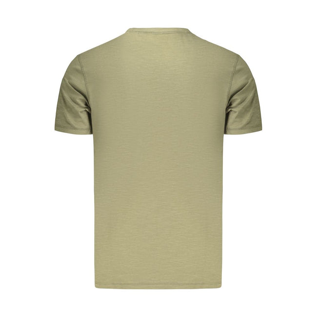 Hugo Boss Grünes Baumwoll-T-Shirt für Herren