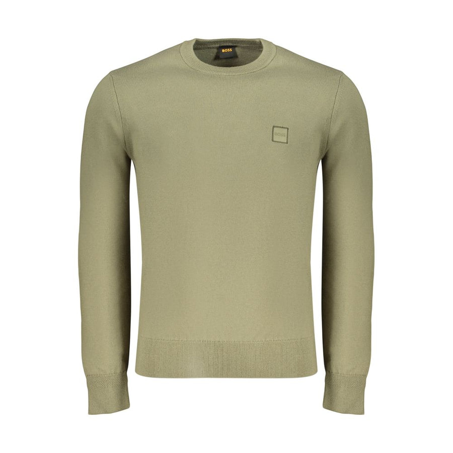 Hugo Boss Men's Green Cotton Shirt