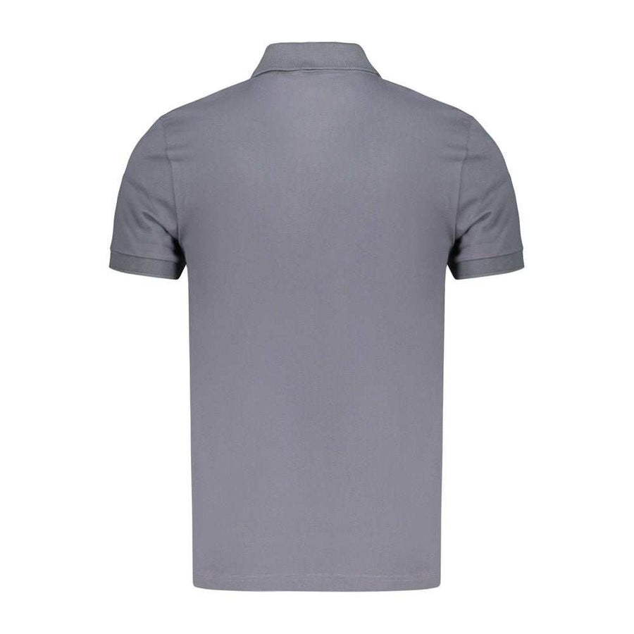 Hugo Boss blaues Baumwoll-Poloshirt für Herren