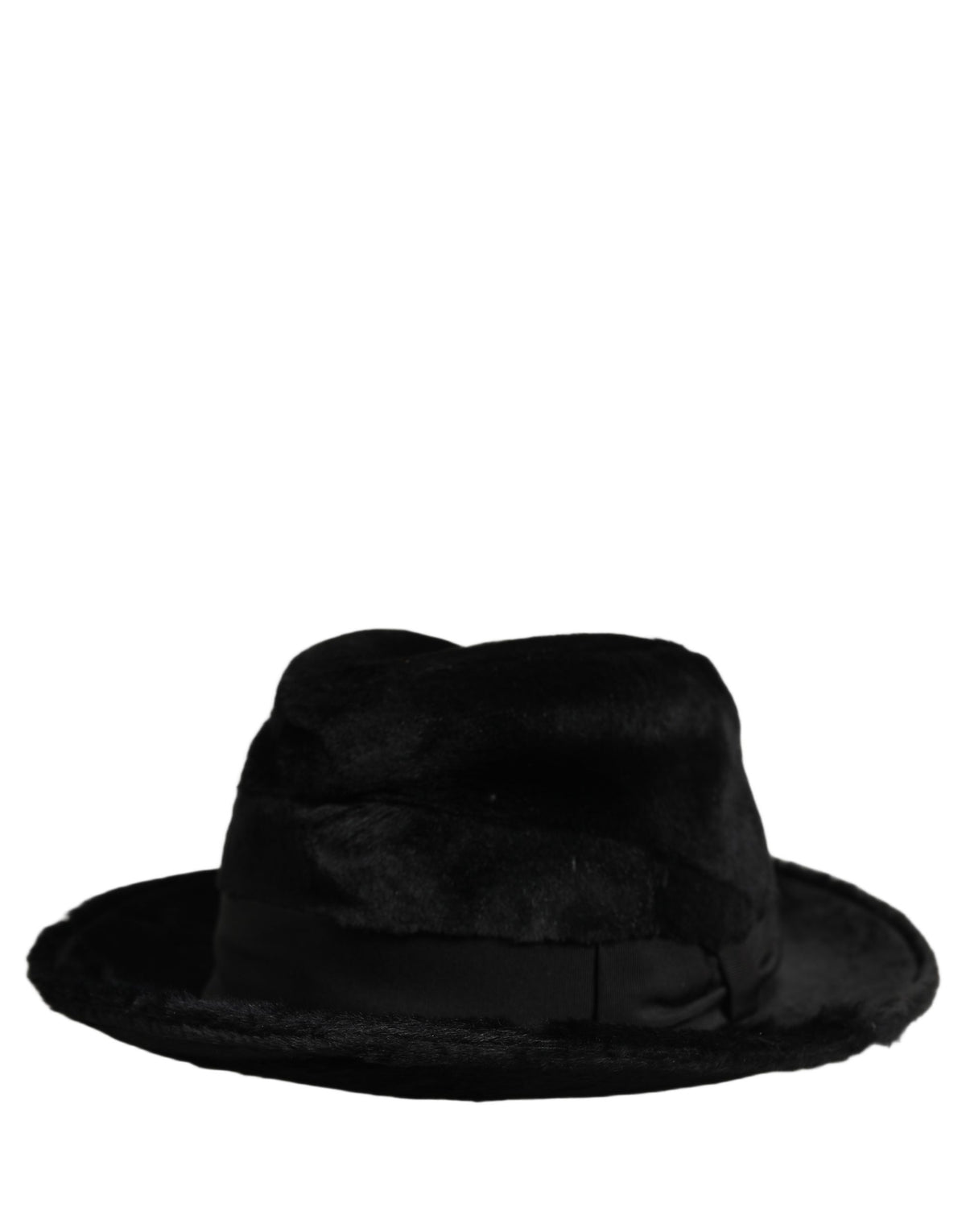 Dolce & Gabbana Men's Black Classic Wide Brim Fedora Hat Capello