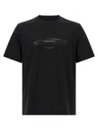 Hugo Boss Schwarzes Baumwoll-T-Shirt