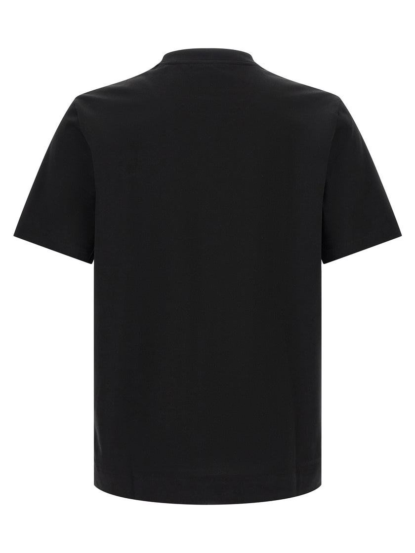 Hugo Boss Schwarzes Baumwoll-T-Shirt