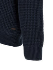 Hugo Boss Blauer Baumwollcardigan