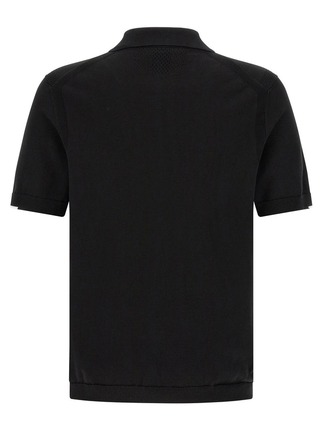 Hugo Boss Schwarzes Baumwoll-Poloshirt