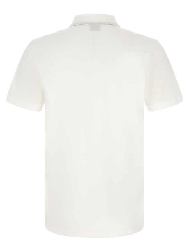 Hugo Boss Weißes Poloshirt aus Baumwolle