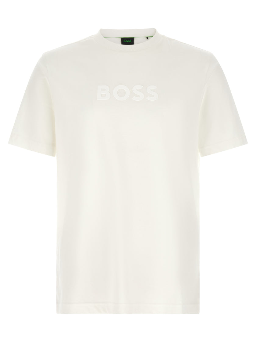 Hugo Boss Weißes Baumwoll-T-Shirt
