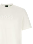 Hugo Boss Weißes Baumwoll-T-Shirt