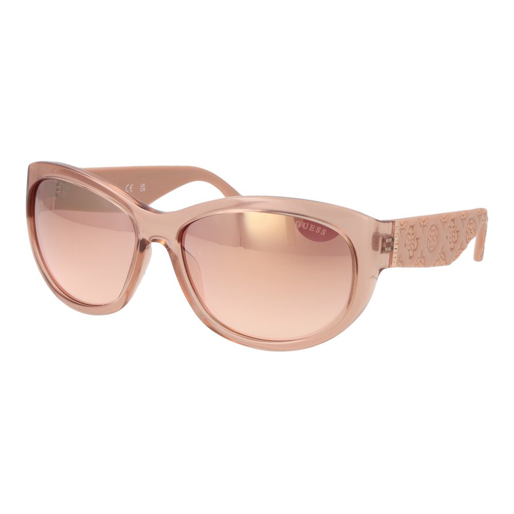Guess pink plastic sunglasses