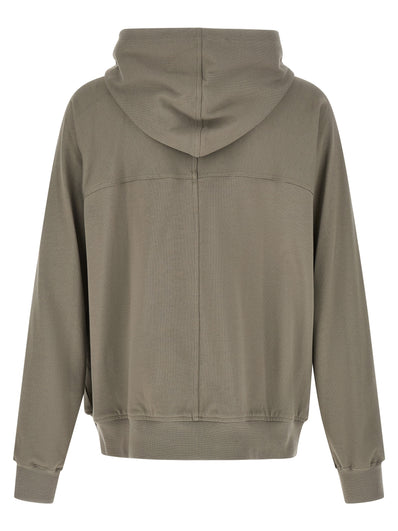Rick Owens Grauer Baumwollpullover