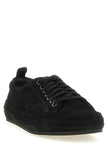 Tom Ford Schwarze Leder Low-Top-Sneaker