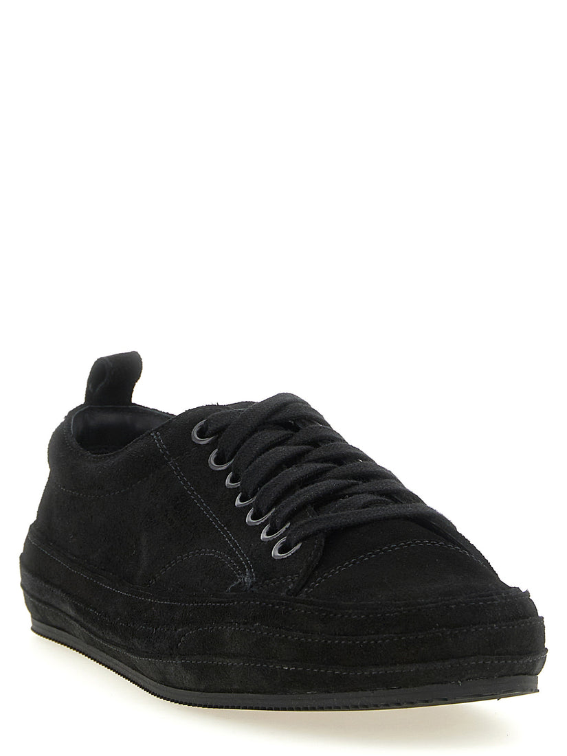 Tom Ford schwarze Low-Top-Sneaker aus Leder