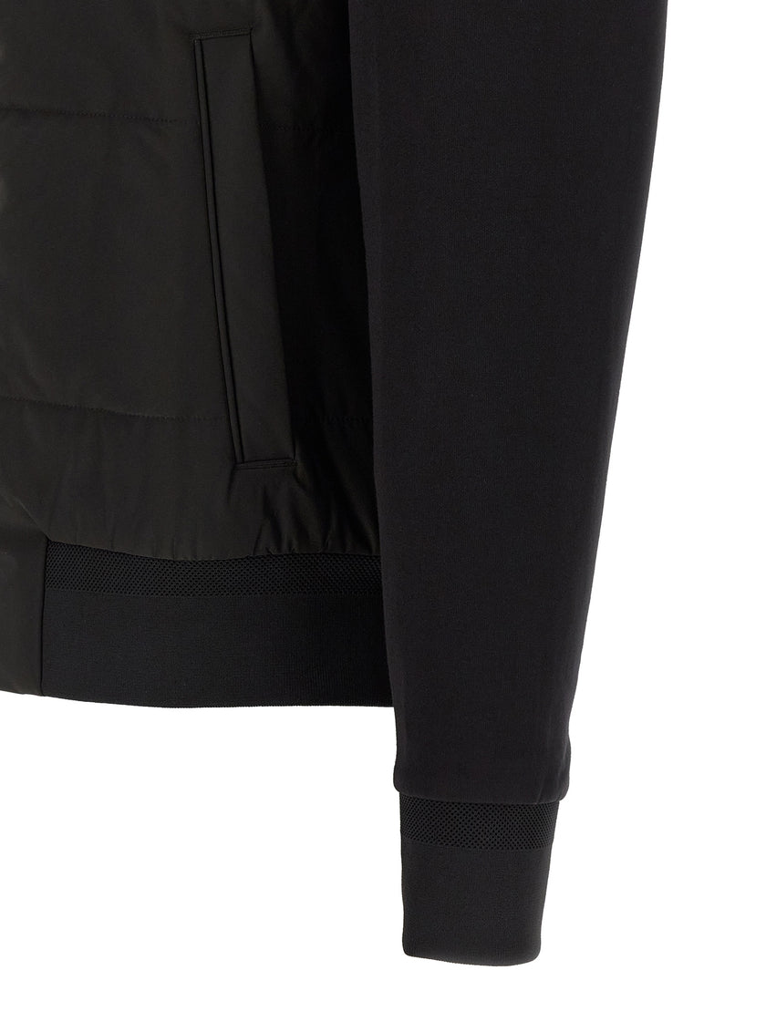 Hugo Boss Schwarzer Baumwoll-Sweatshirt