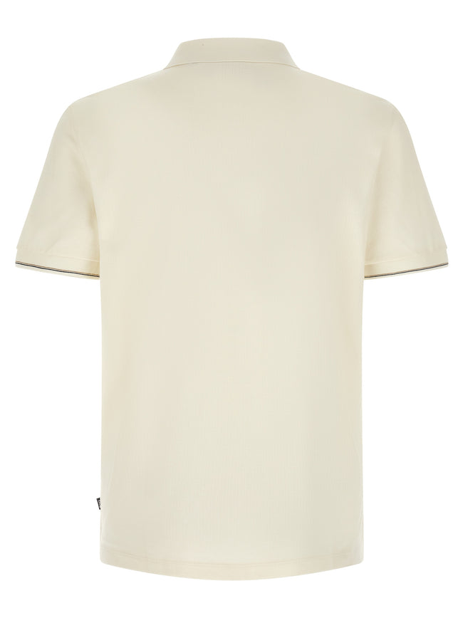 Hugo Boss Beiges Baumwoll-Polohemd