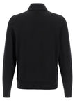 Hugo Boss Schwarzer Cardigan aus Schurwolle