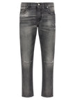 Dolce & Gabbana Graue Jeans aus Baumwolle