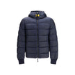 Parajumpers Blaue Daunenjacke in voller Länge