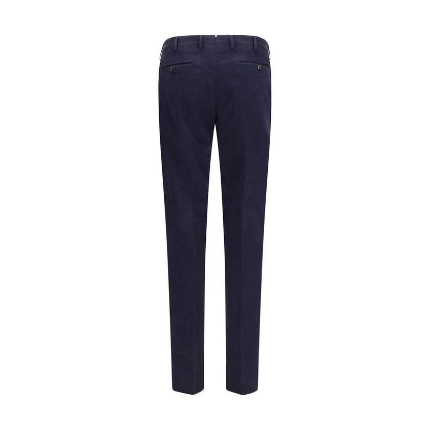 PT Torino Blaue Freizeithose aus Elasthan