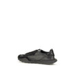 Dolce & Gabbana Schwarze Bos Taurus Kalbsleder Sneaker