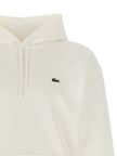 Lacoste Weißes Baumwoll-Sweatshirt