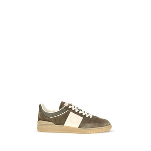 Valentino Garavani Bicolor Kalbsleder Bos Taurus Low-Top Sneakers