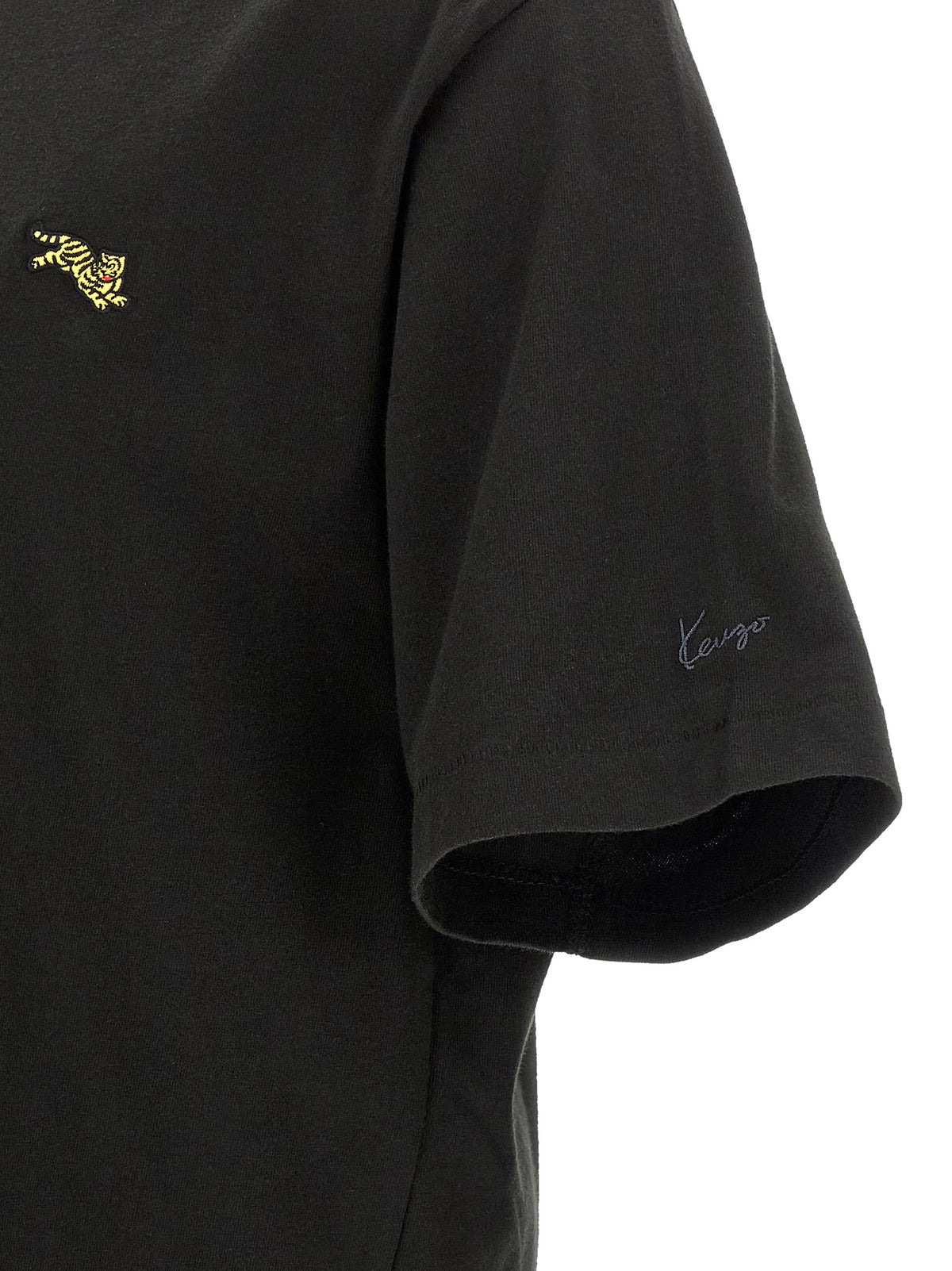 Kenzo Black Cotton T-Shirt