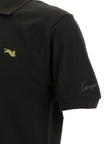 Kenzo Schwarzes Baumwoll-Poloshirt